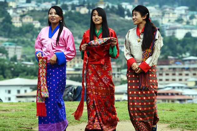 Kira Bhutan Traditional Dress for Women