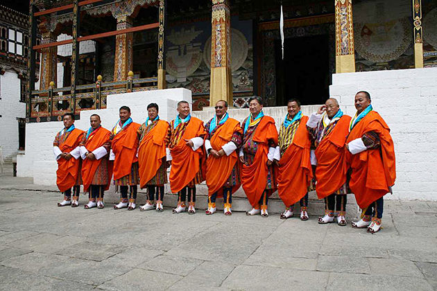 kabney - bhutan traditional custume