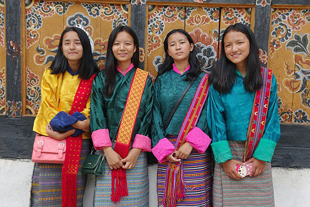 bhutan traditional dress crossword