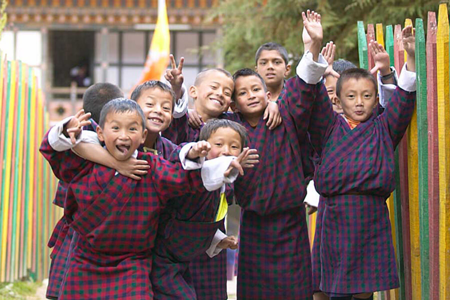 Happy Life of the Bhutan People