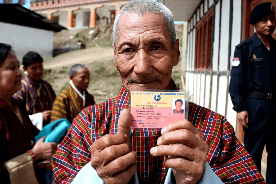 Bhutan Vote ID Card