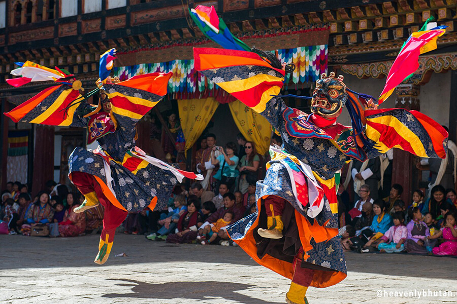 Paro Tsechu Festival Bhutan