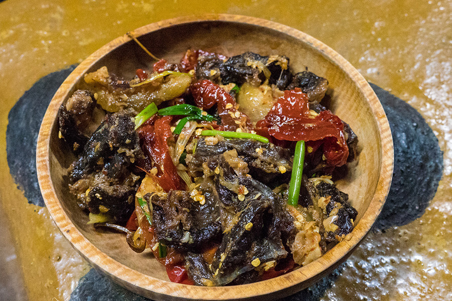 Shakam Paa Bhutan food habits