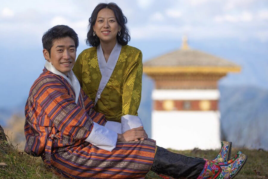 The Bhutanese newlywed