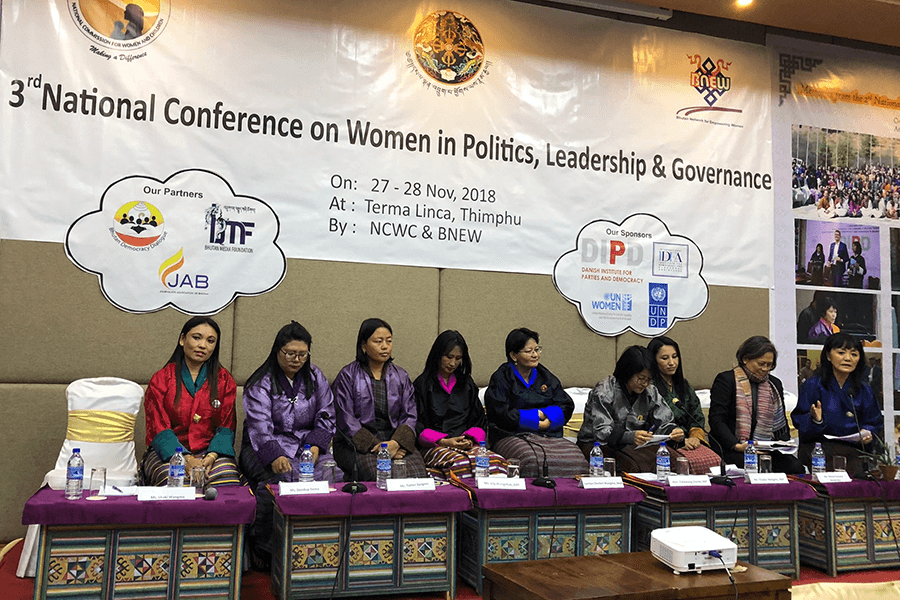 Women candidates were elected in bhutan 3rd national assembly election 2018