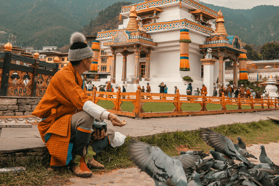 Bhutan people and nature