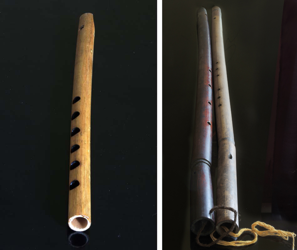 Dong-Lim and Ba-jing flute - Bhutan Wind Traditional Musical Instruments