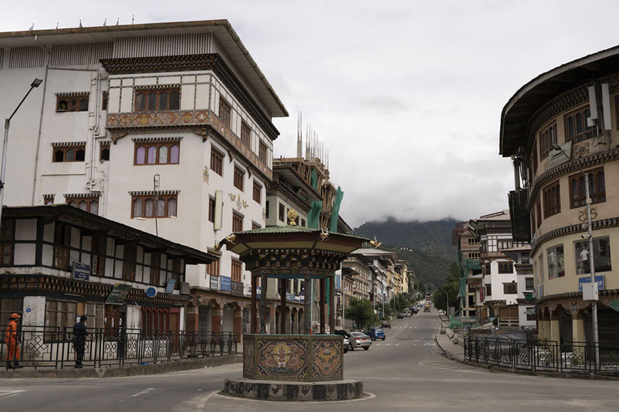 Norzin Lam Street - best bhutan souvenirs
