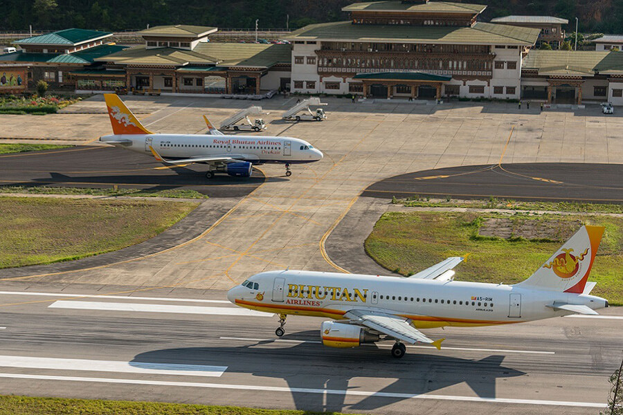 Paro Airport Bhutan