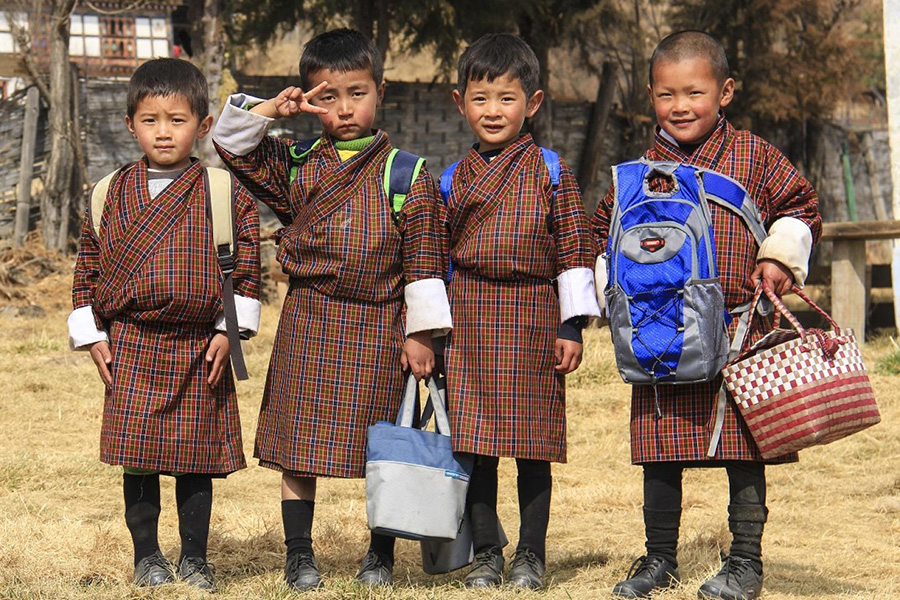 School-in-Bhutan - Bhutan vacation packages