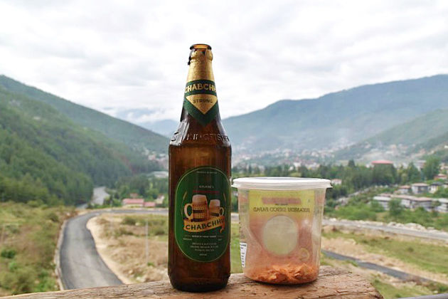 bhutan beer brand chabchhu
