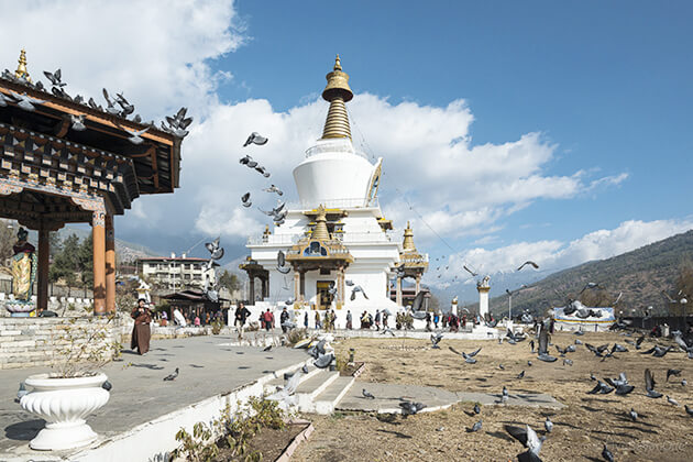 Memorial Chorten - Thimphu tourist attractions