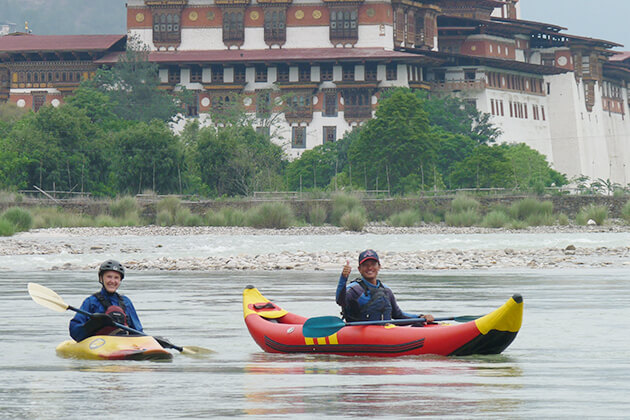 Kayaking - bhutan adventure tours