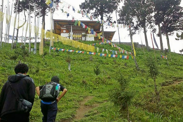 nabji korphu trek - bhutan trek