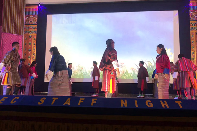 Tashi Tashi is a Farewell Dance in Bhutan