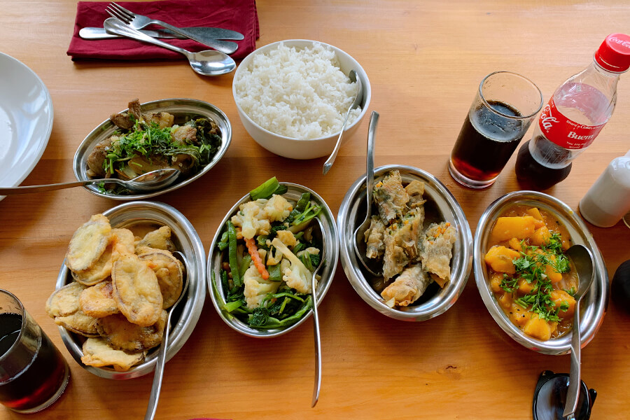 Eating and Drinking in Bhutan travel