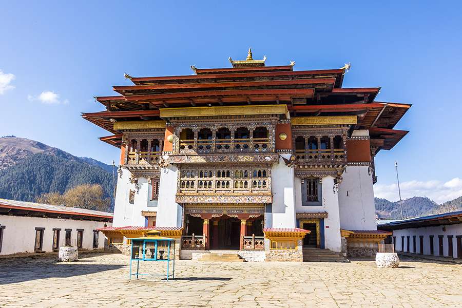 Gangtey Goemba in Phobjikha Valley - Bhutan tours