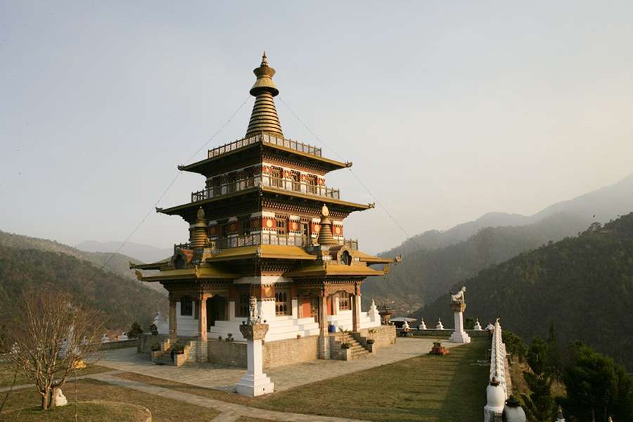 Khamsum Yueling Monastery in Punakha - Bhutan tours