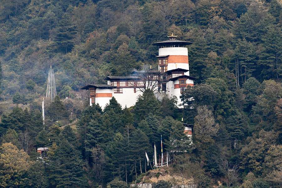 Ta Dzong in Trongsa - Bhutan tours