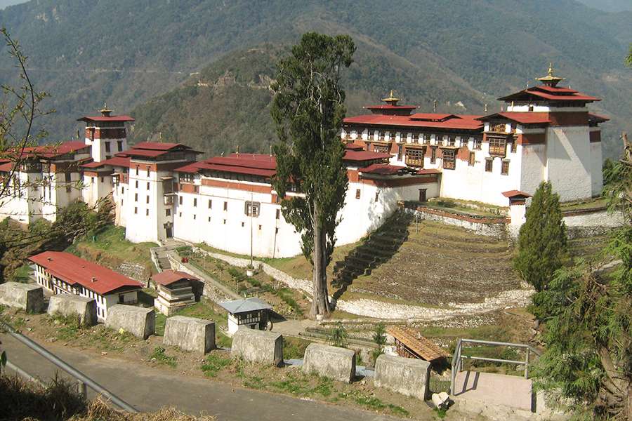 Trongsa in Bhutan - Go Bhutan tours