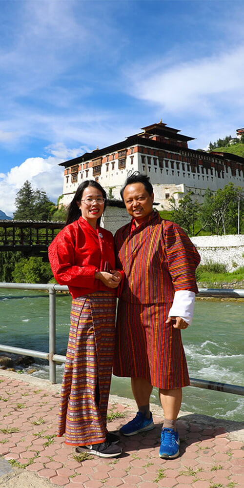 Traditional Bhutan clothes