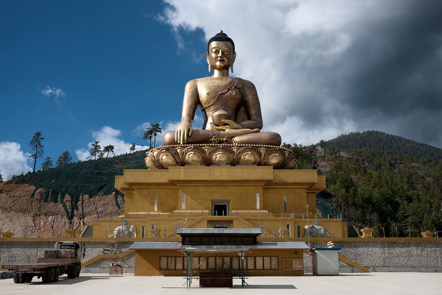 Buddha Statue - bhutan trekking tour
