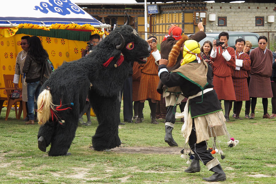 Merak Sakteng, yak dance - bhutan off the beaten path