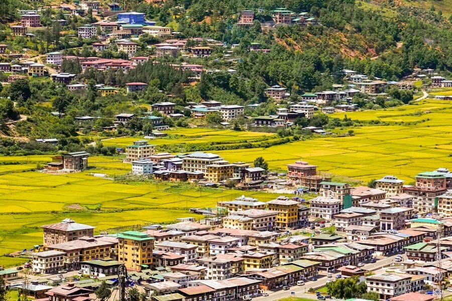 Paro Valley - druk path trekking in bhutan