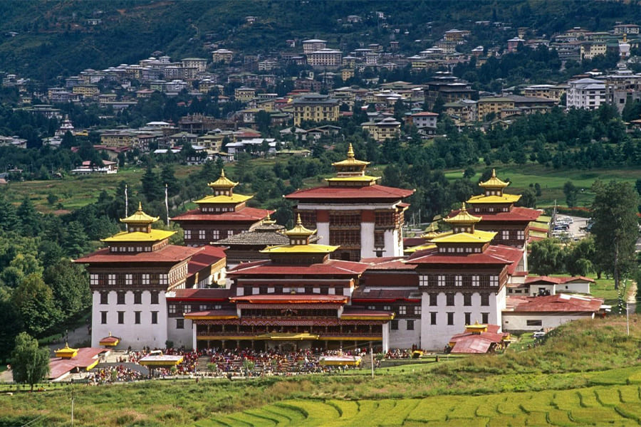 Tashichho Dzong - bhutan birding tour