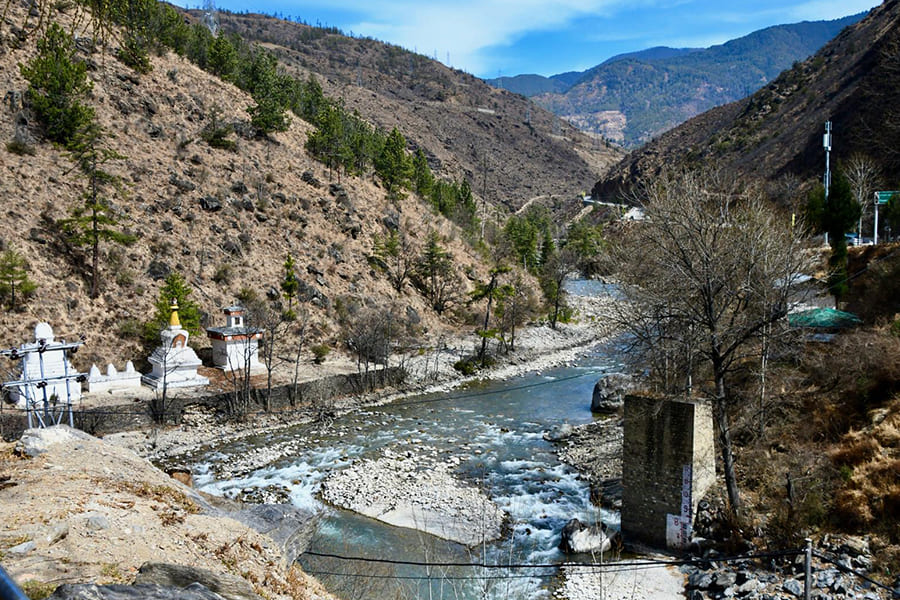 Thimphu river - fishing bhutan packages