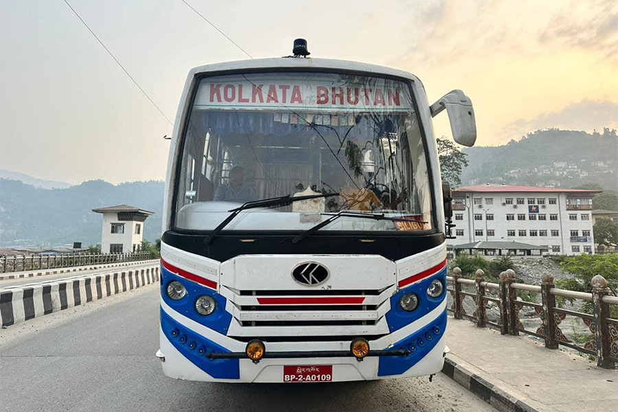 Kolkata to Bhutan bus