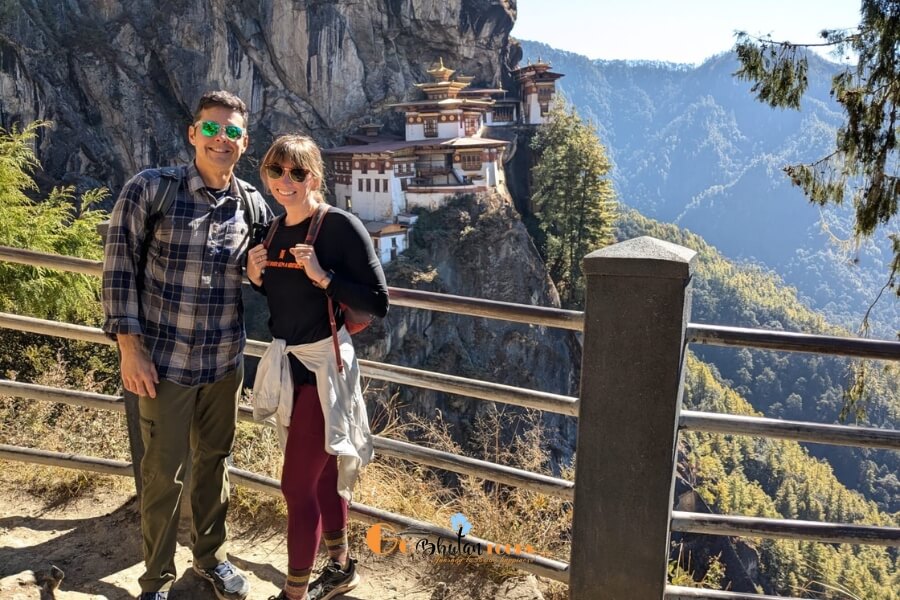 Olivia Bennett & Husband review bhutan tour