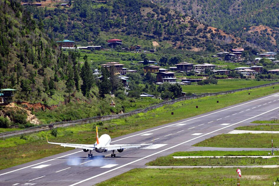Nearest Airport in Bumthang Bhutan