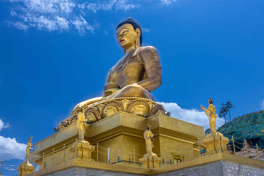 Buddha Dordenma Statue - paro to thimphu tours