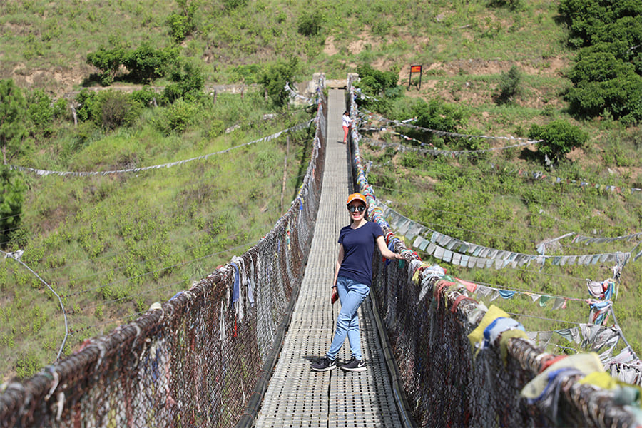 Punakha Suspension Bridge - 5 days bhutan tour
