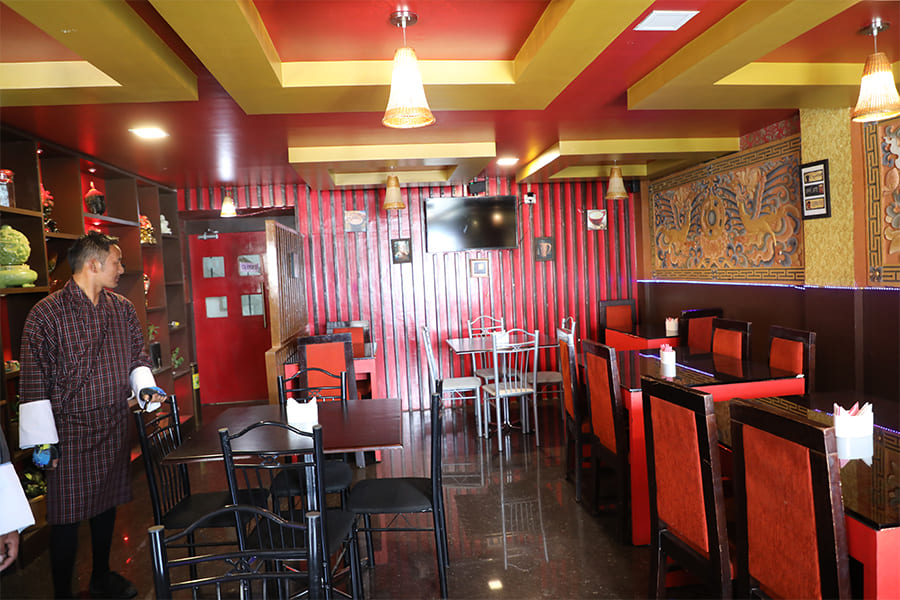 best cafe in thimphu bhutan