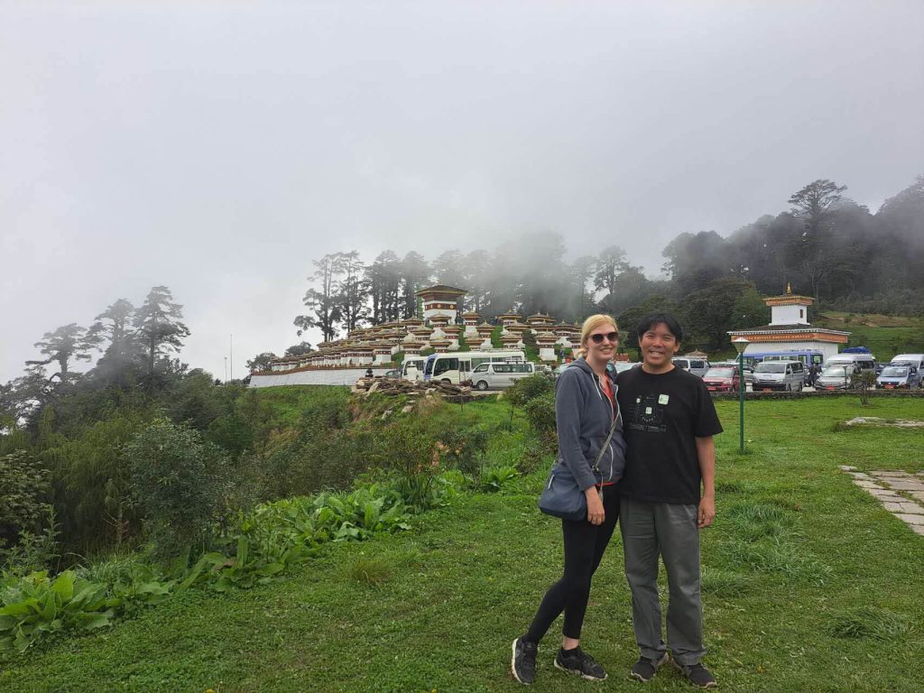 bhutan tours review from Emily Richardson and husband