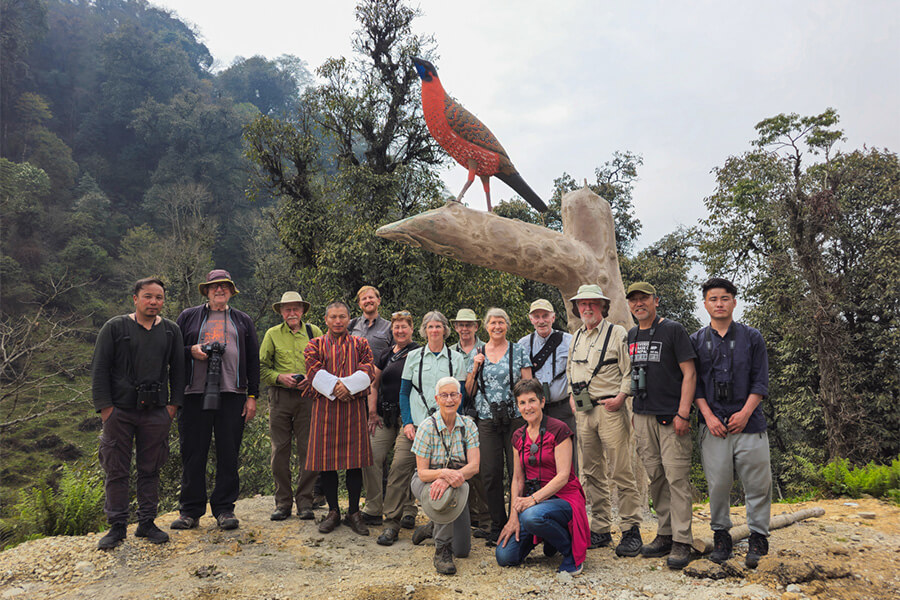 bhutan birding tours in 9 days