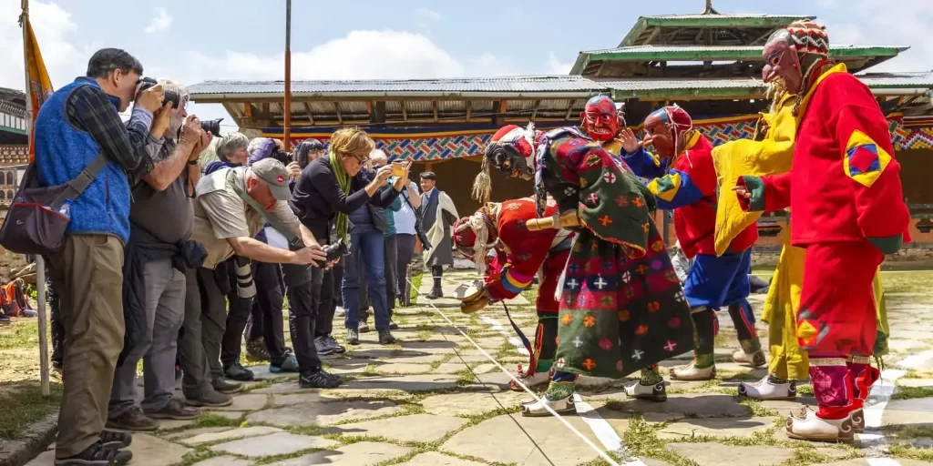 mask dance in bhutan travel packages
