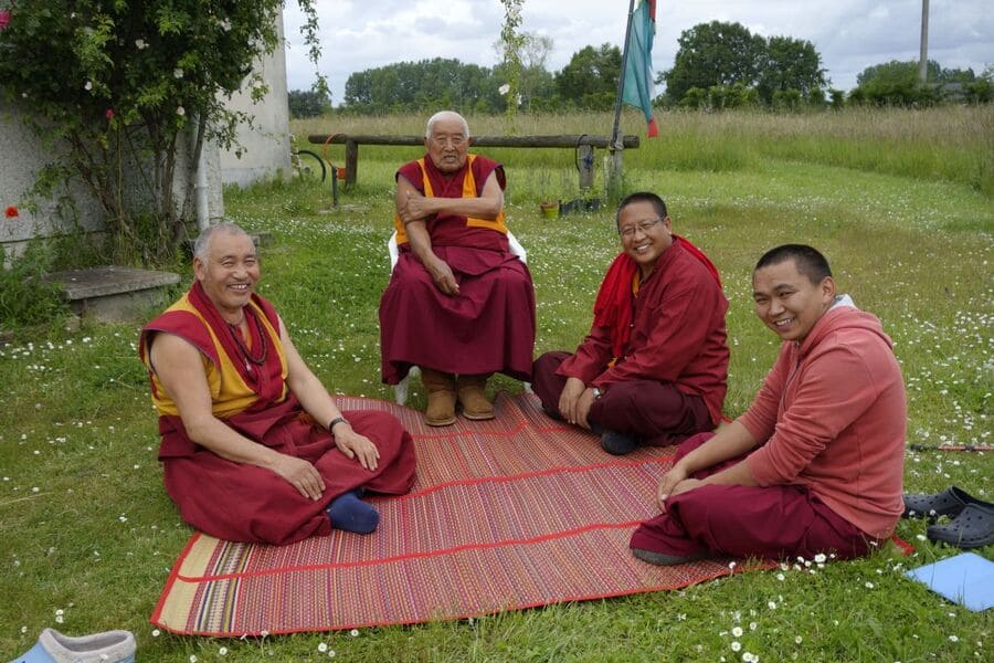 Dharma talk by a respected Rinpoche - bhutan spiritual retreat