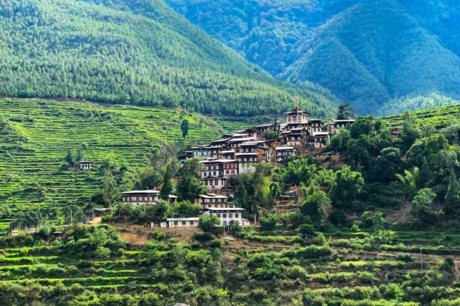 Rinchengang Village - photography tours in bhutan
