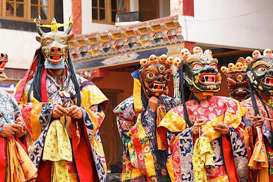 Cham Dance The Sacred Tibetan Buddhist Mask Dance